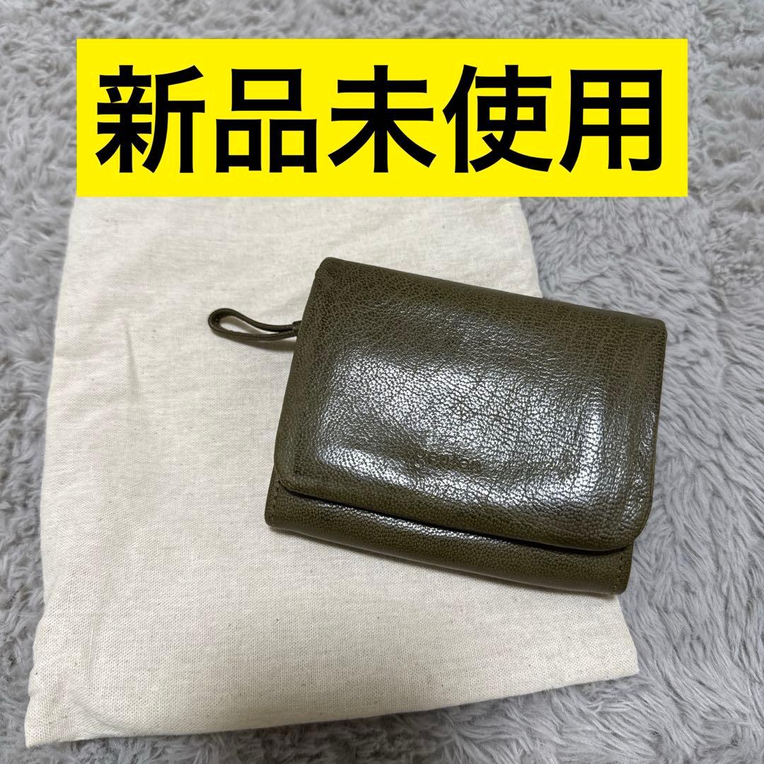 genten ゲンテン ゴート 山羊革 二つ折り財布