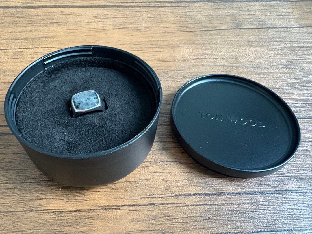 Tom Wood トムウッド ラルビカイト クッションリング サイズ50