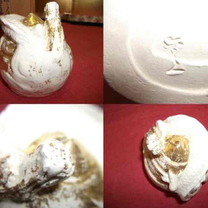 AKａ4195 清水六兵衛　辰置物　共箱