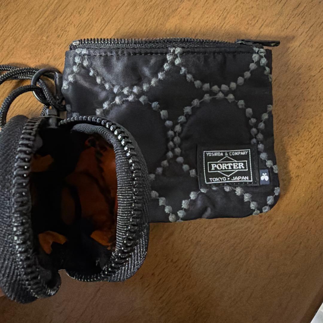 ミナペルホネン　ポーター　キーケース&パース