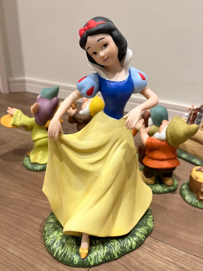 白雪姫ガーデンフィギュア 陶器置物 加藤工芸KATOKOGEI ディズニー超希少