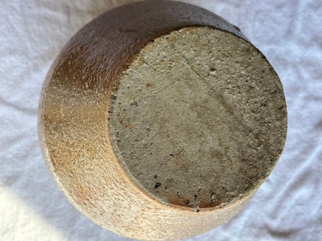 信楽焼　壺　花瓶　生花陶器　アンティーク置物