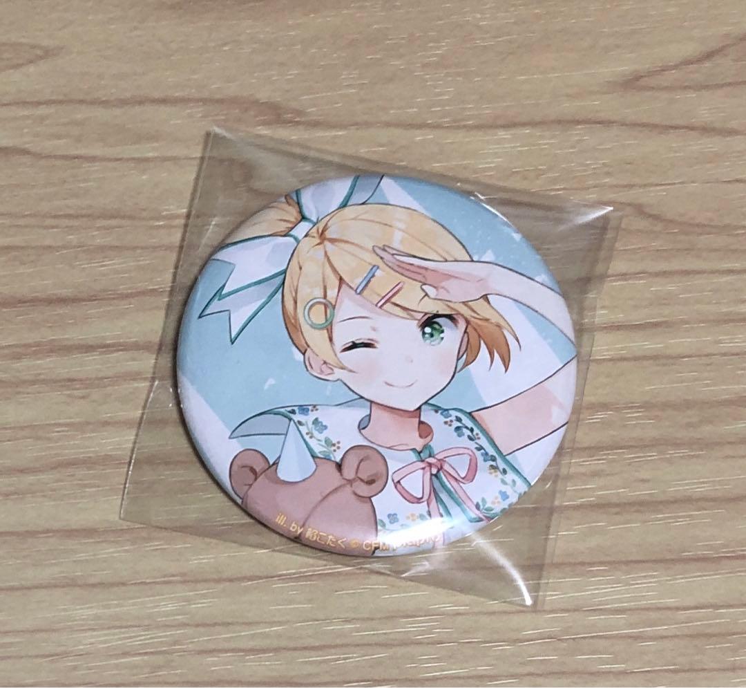 鏡音リン マルイ 初音ミク 10周年 Birthday Party 缶バッジ