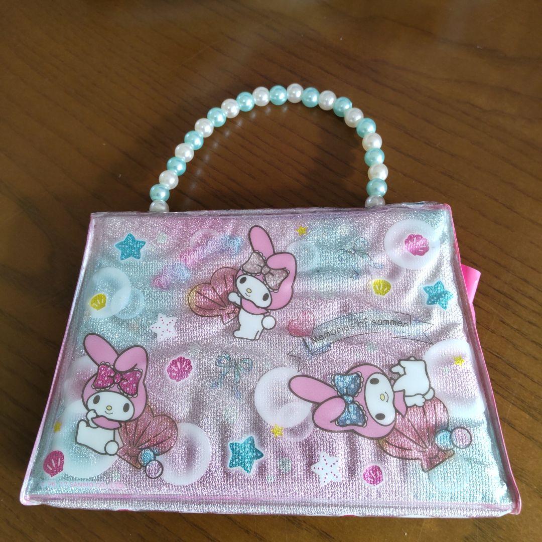 My Melody&KUROMIまとめ売り16点2段BOXバッグポーチミニタンス