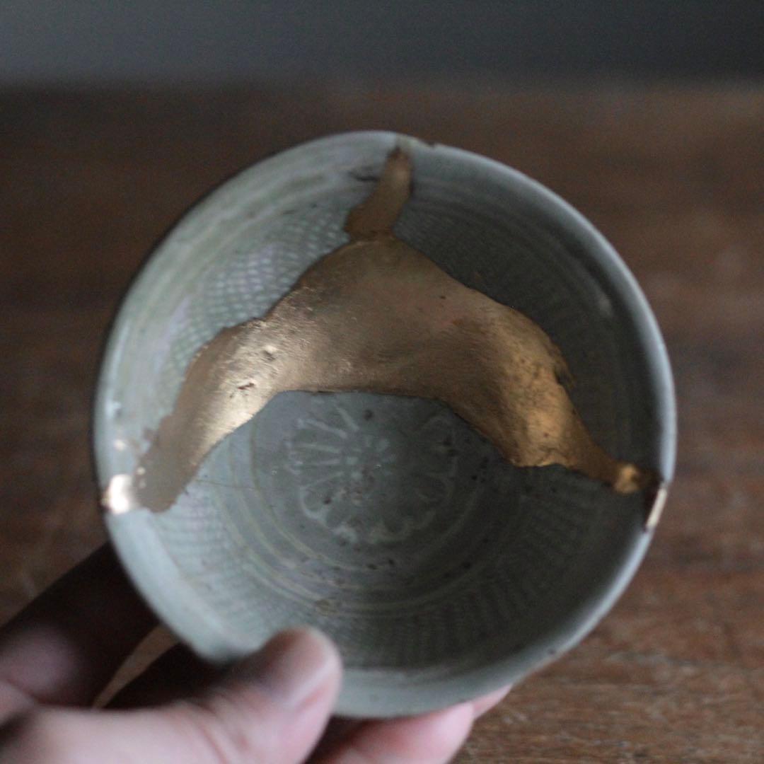 李朝 初期 三島 馬上杯 祭器 古美術 朝鮮美術 古道具 アンティーク