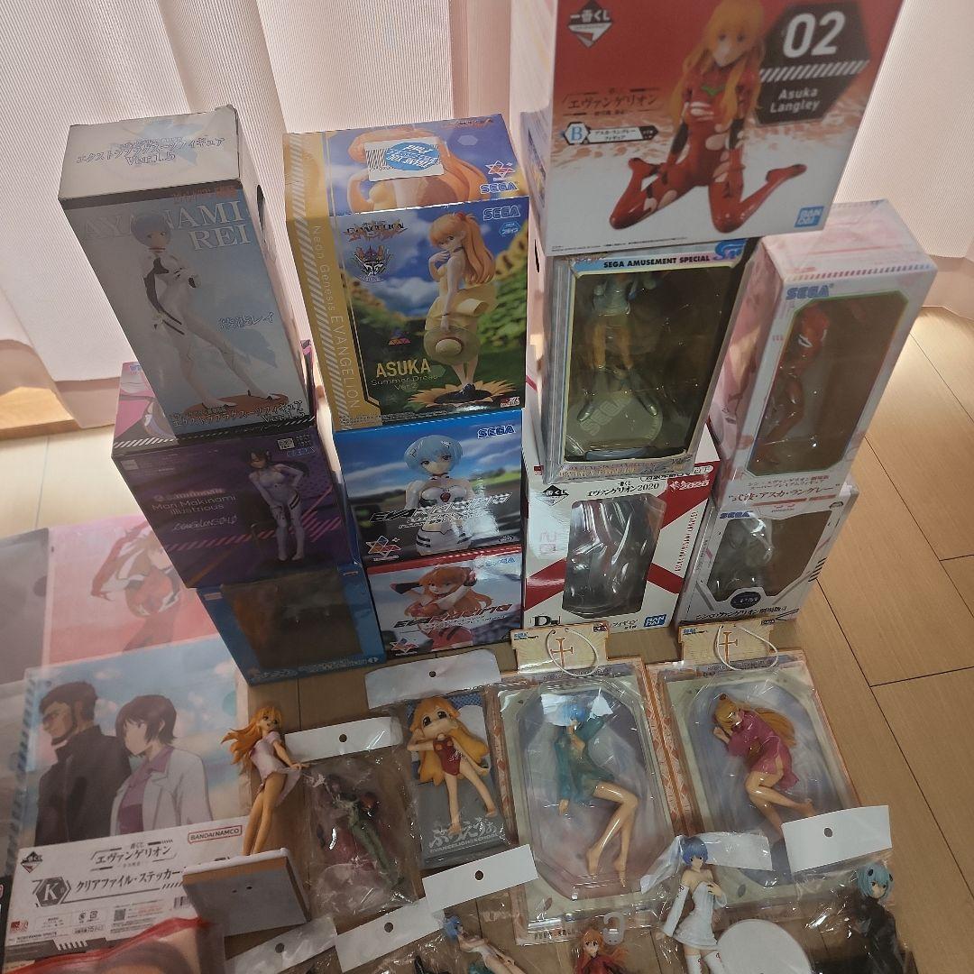 新世紀エヴァンゲリオン　エヴァ　EVA グッズ　フィギュア　まとめ売り　プライズ