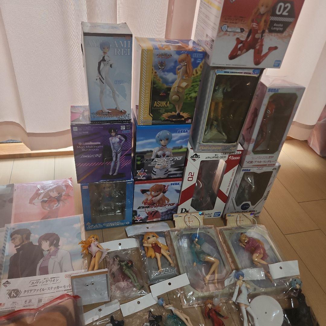 新世紀エヴァンゲリオン　エヴァ　EVA グッズ　フィギュア　まとめ売り　プライズ