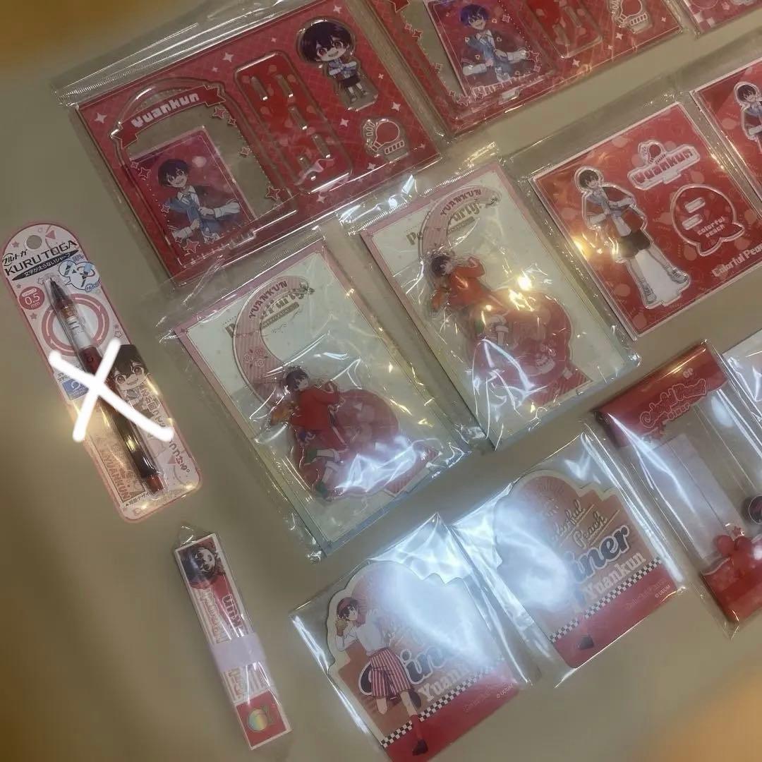 13点，カラフルピーチ　ゆあんくん Yuankun アクリルスタンドセットなど