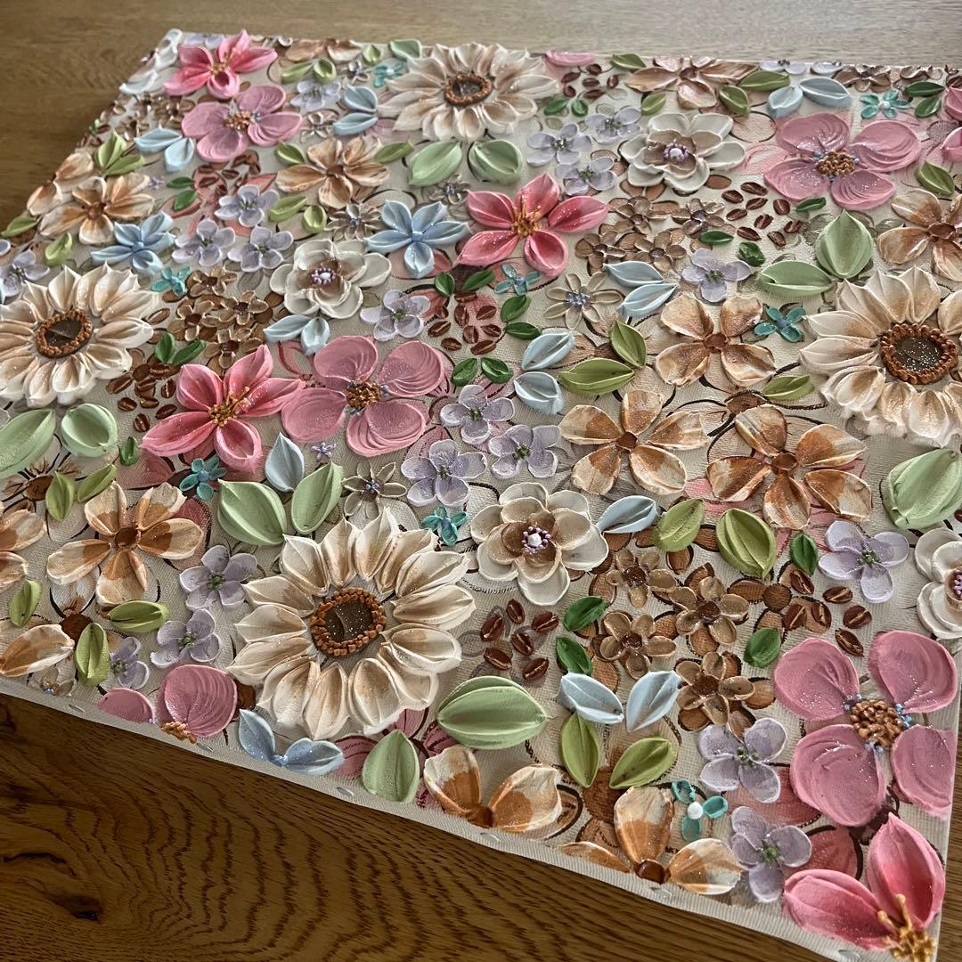 【なーさん＊様ページ】　母の日ギフト 花束 花の絵 ラベンダー ボタニカル