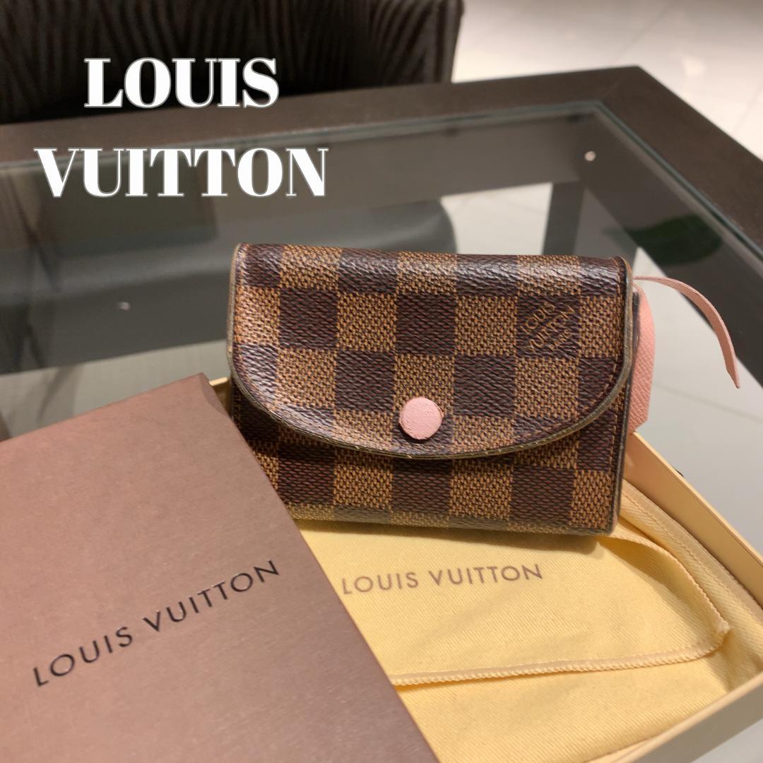 ◎本物 美品 LOUIS VUITTON 財布 ポルトモネ ロザリ ケース