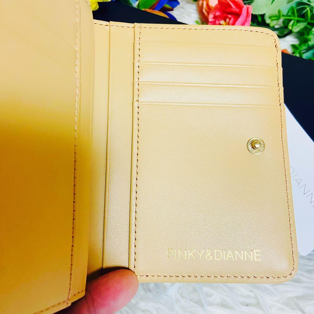 未使用✨本革✨PINKY&DIANNE✨ピンダイ✨がま口✨二つ折り財布✨完売品