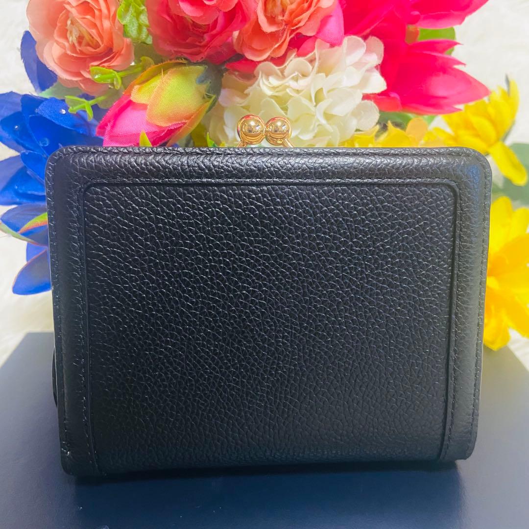 未使用✨本革✨PINKY&DIANNE✨ピンダイ✨がま口✨二つ折り財布✨完売品