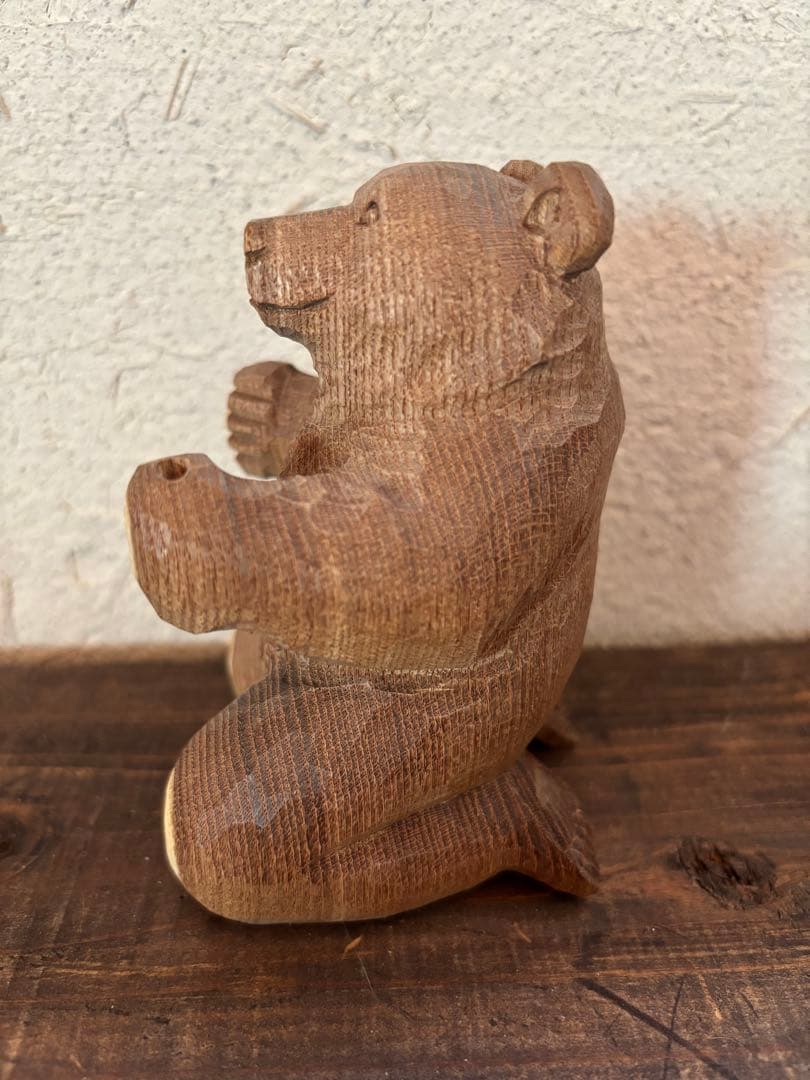 伊藤幹男　木彫りの熊