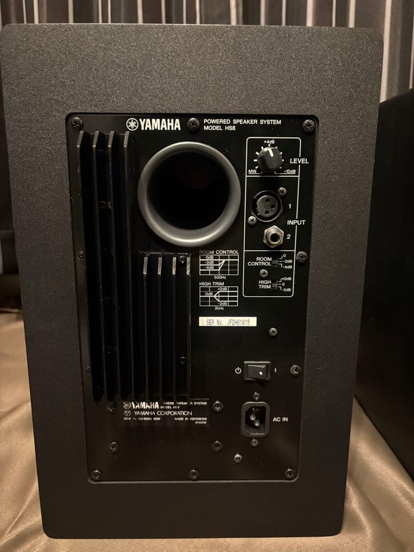 YAMAHA HS8 パワードスタジオモニター ペア　2台セット