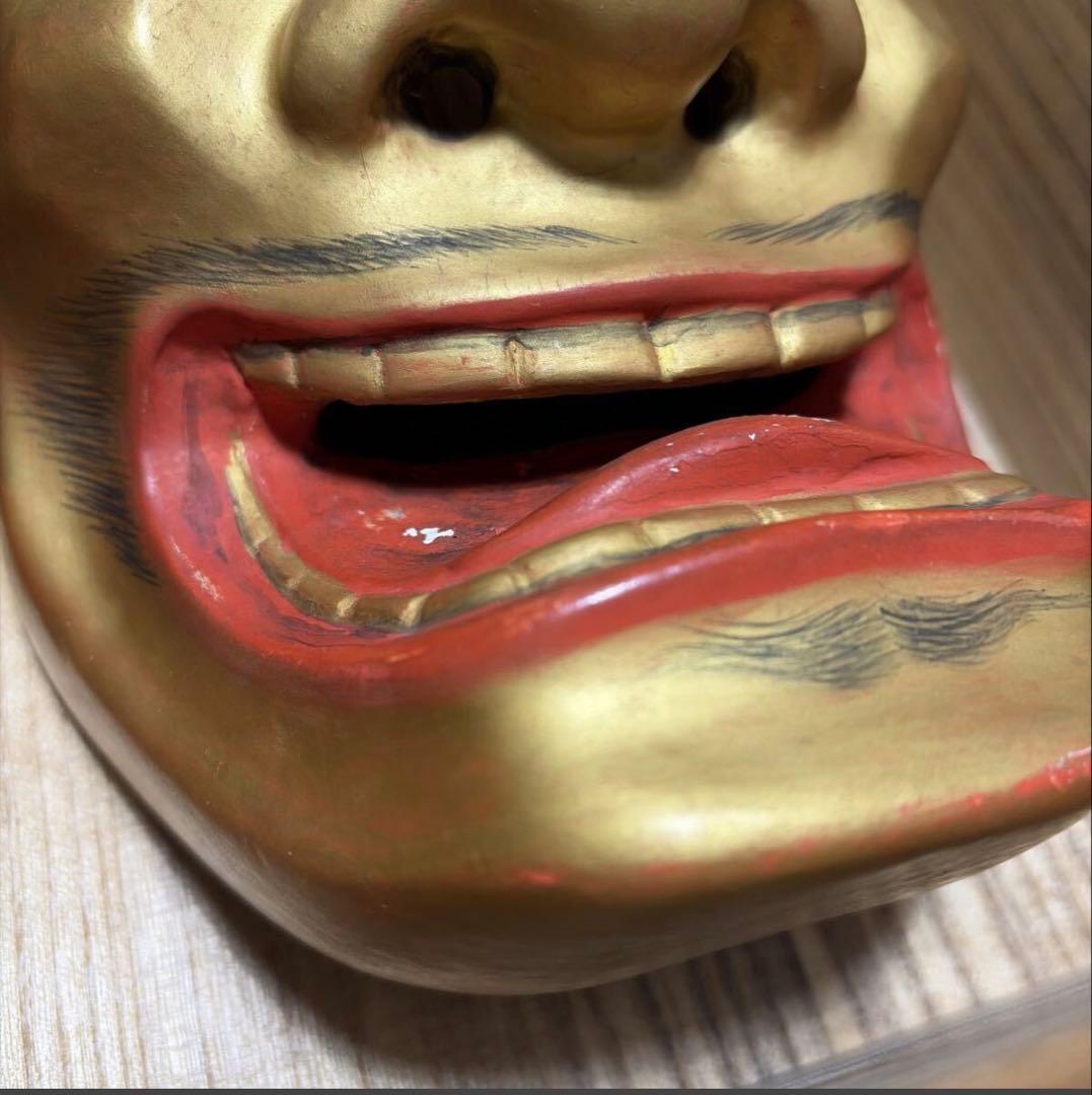 能面 大飛出 箱付き