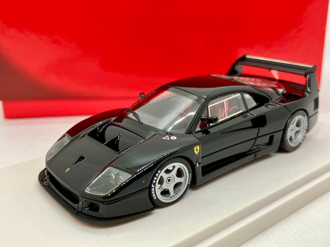 ★1/43★フェラーリ F40 コンペティツィオーネ★ブラック★メイクアップ★