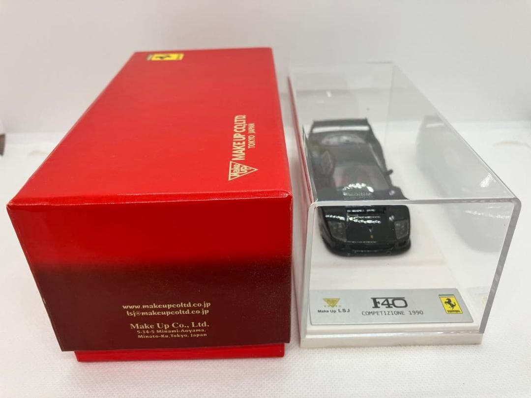 ★1/43★フェラーリ F40 コンペティツィオーネ★ブラック★メイクアップ★