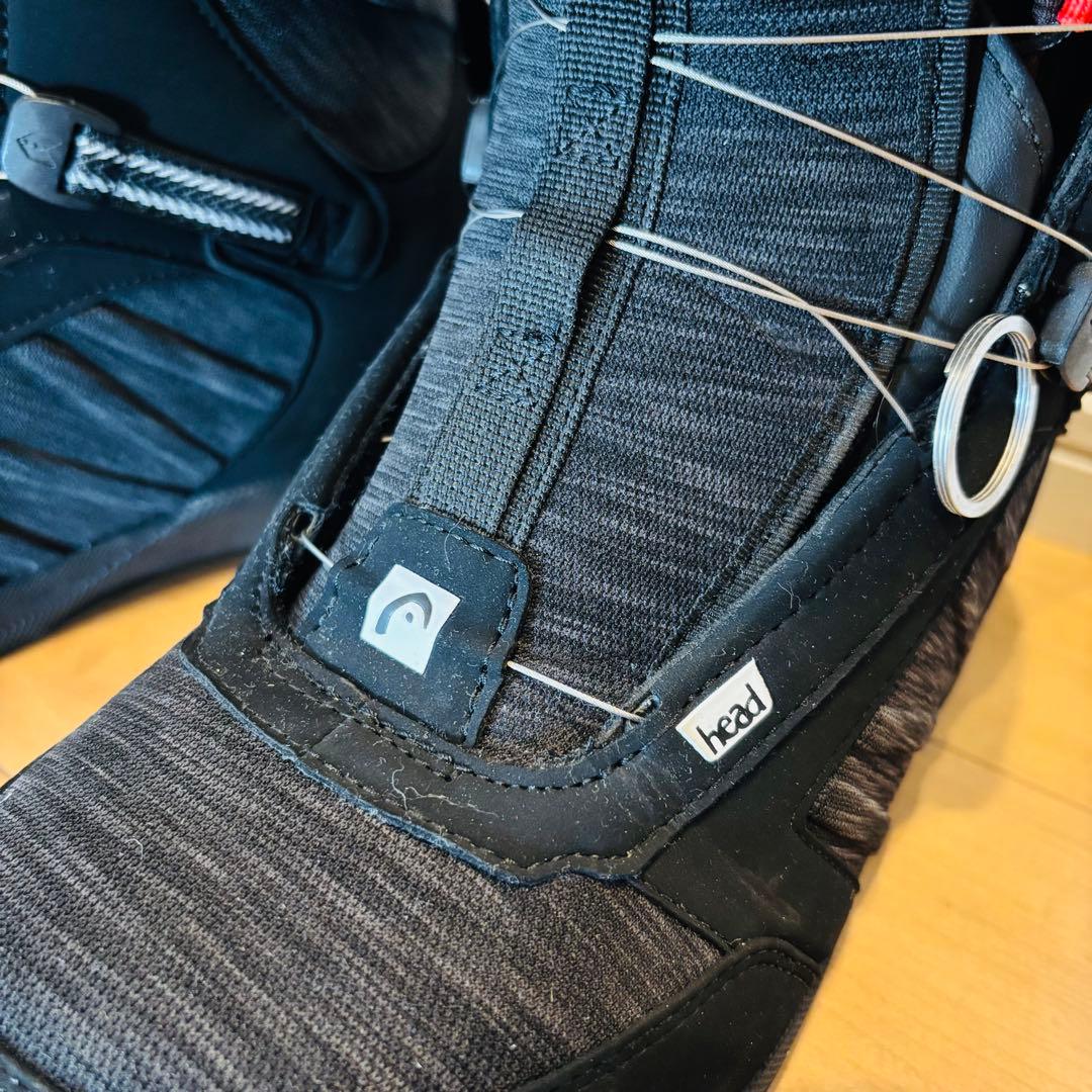 【本日最終値下げ】HEAD 28cm BOA スノーボードブーツ 美品 即日発送