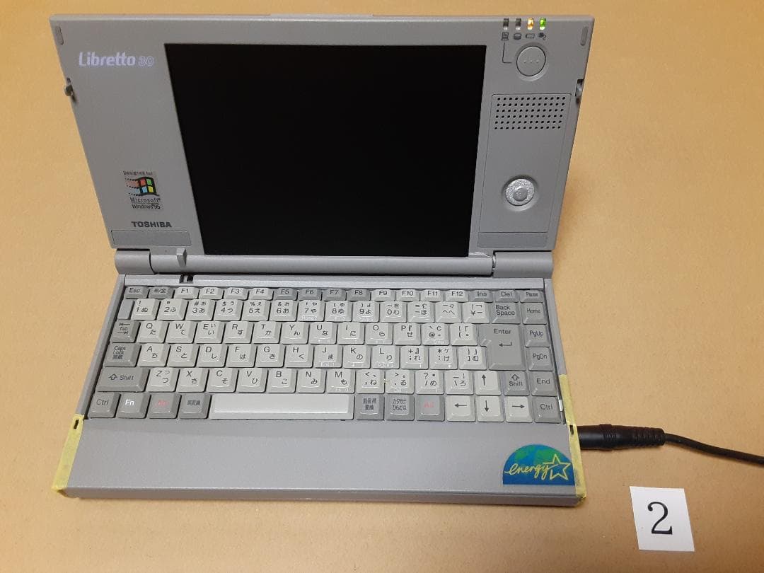 【ジャンク】東芝 Libretto 30CT 起動可能 バッテリー使用可能 ②