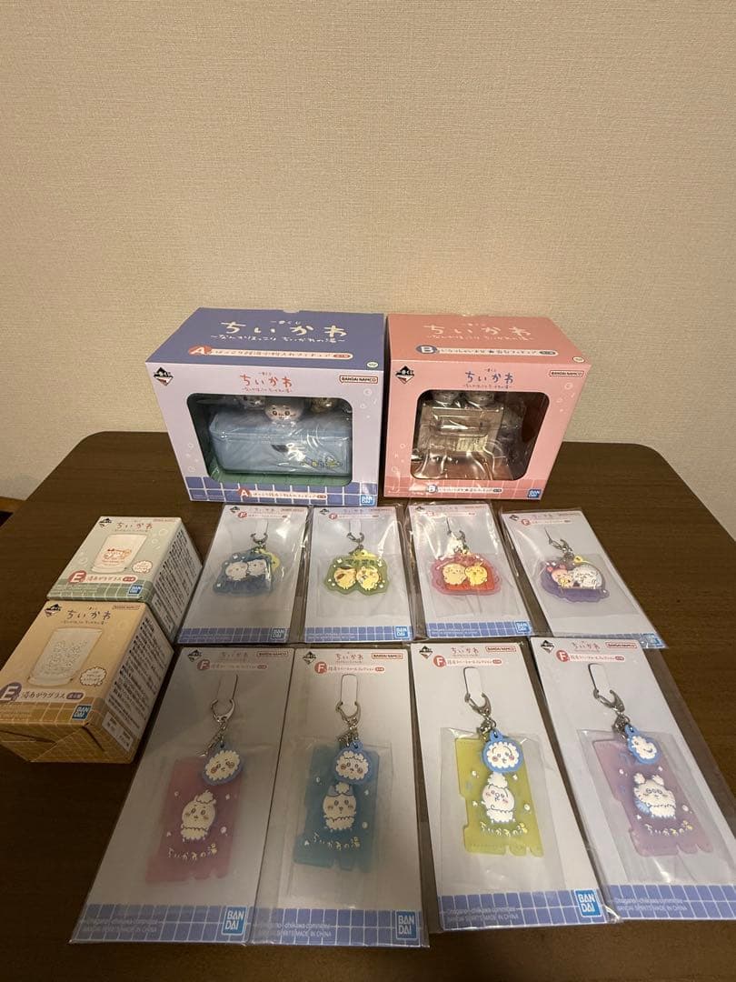 一番くじちいかわ なんかほっこり ちいかわの湯 17点セット