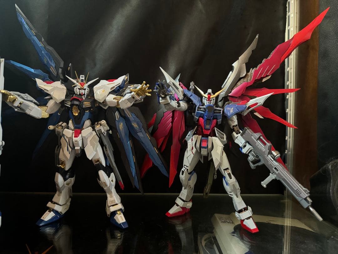 L BUILD ストライクフリーダム　デスティニーガンダム セット