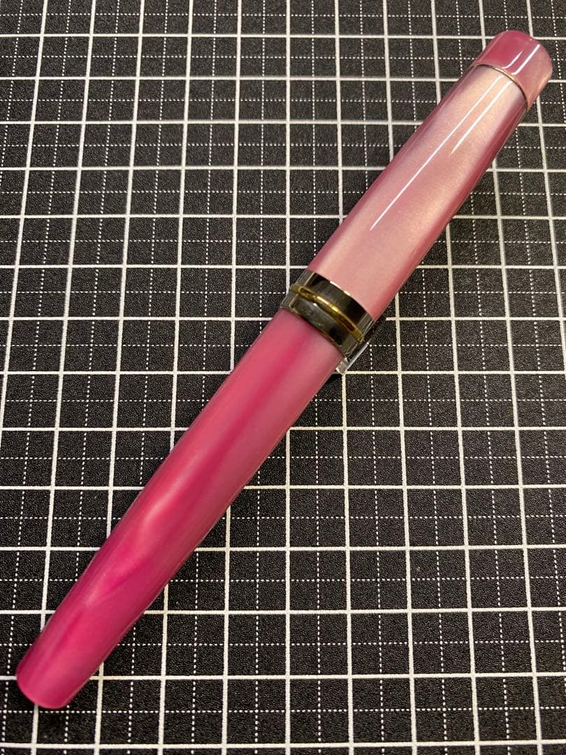 DELTA Vintage-collection Pink 万年筆　字幅F