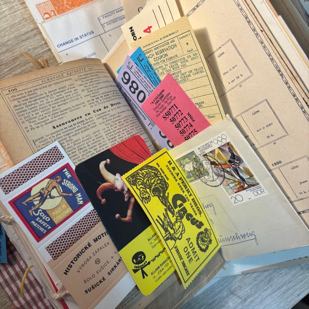 ジャンクジャーナル 紙ものセット 2