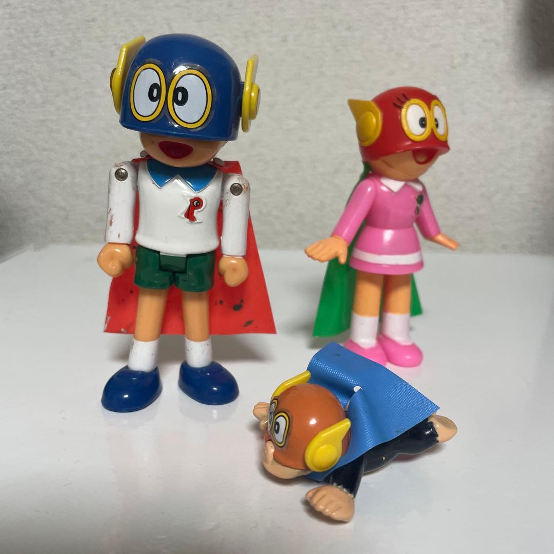 昭和レトロ　バンダイ　ヴィンテージ　超合金　グルグル　パーマン1号2号パー子3号