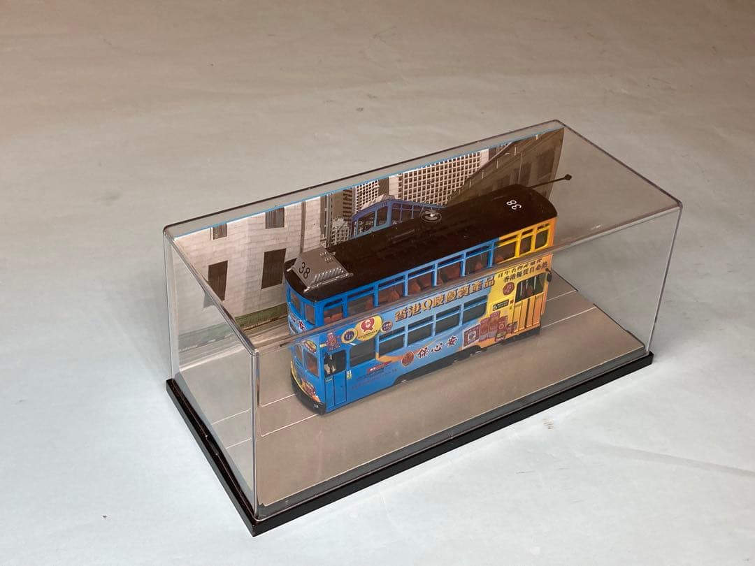 香港 2階建路面電車「保心安 香港百年名碑」模型1500台限定版（訳あり）