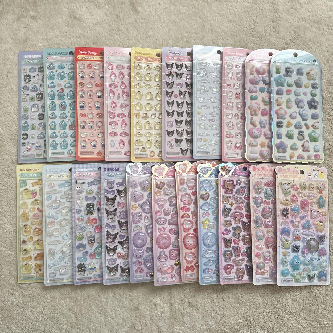 サンリオ　シール　まとめ　21枚