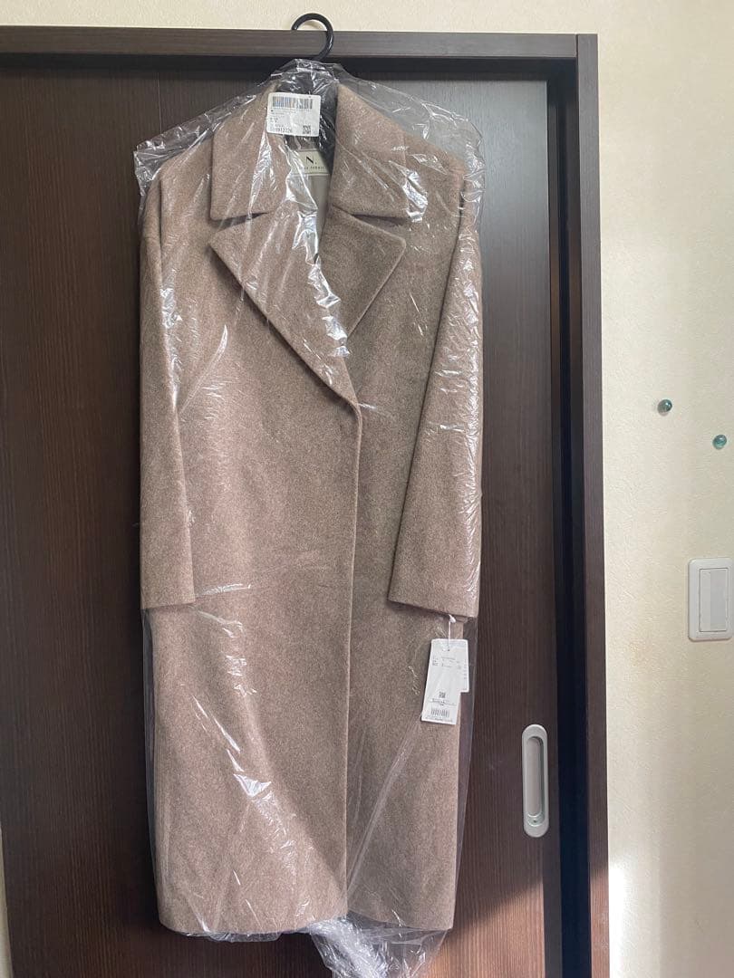 新品タグ付エヌナチュラルビーバーメルトンコート定価23100円