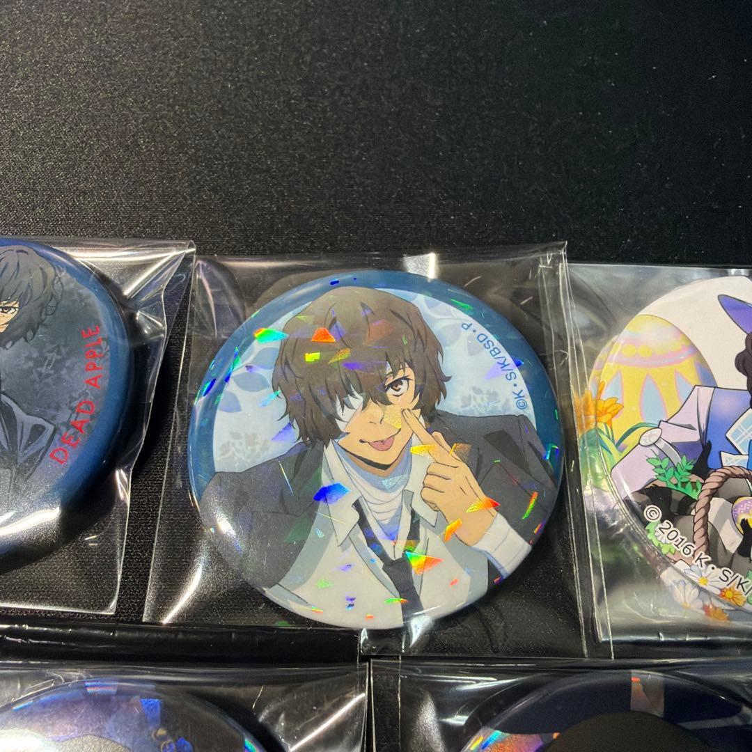 文豪ストレイドッグス 太宰治 AGF2019 15歳 ホログラム缶バッジ等5点