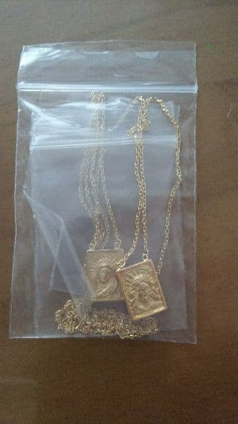 りゅう　janji マリエス ネックレス k18YGモデル 赤西仁さん着用