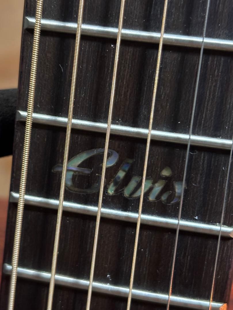 オールマホガニートップ単板/Elvis Ⅱ アコースティックギター ほぼ未使用品