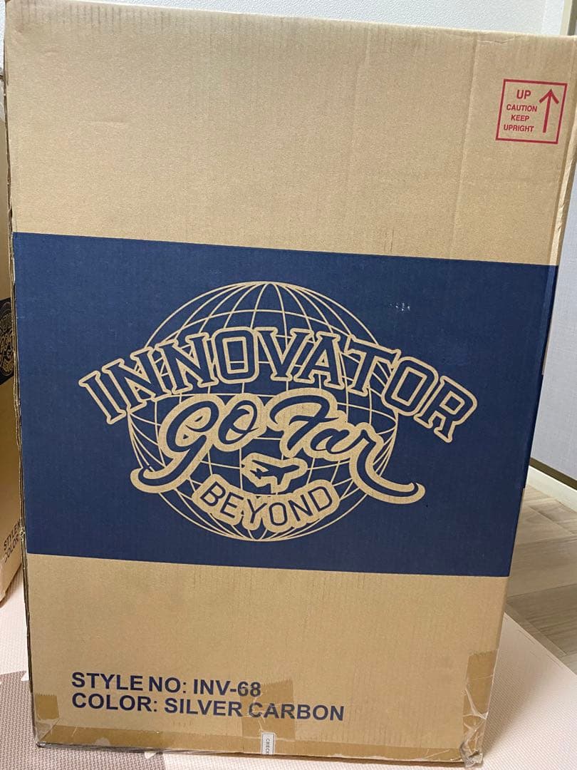 innovator スーツケース 90L INV-68 シルバーカーボン