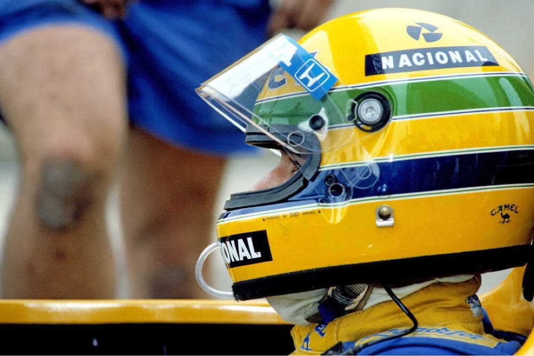 【没後30周年】1988モデル 1/1 アイルトン・セナ 公認レプリカヘルメット