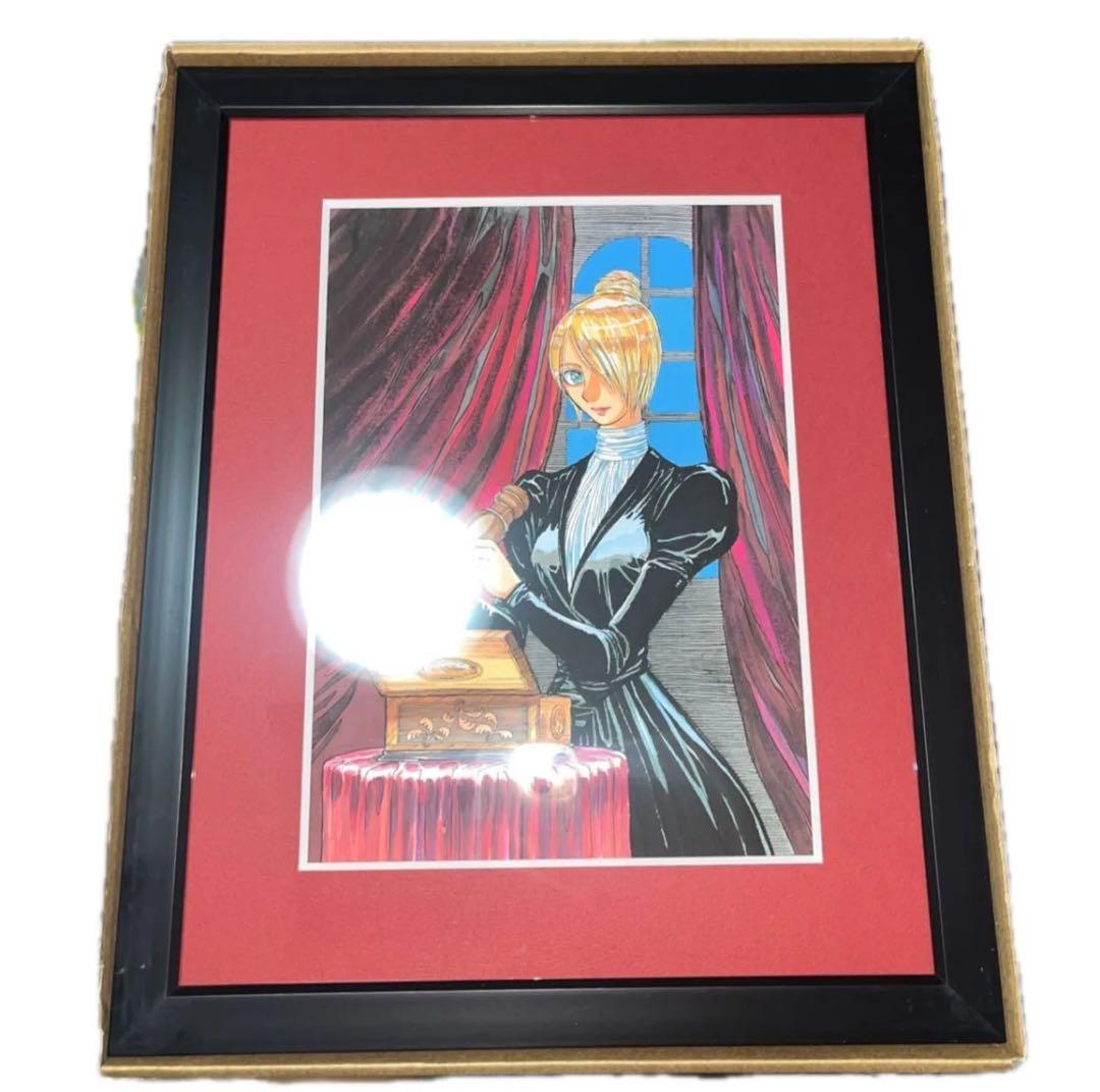 学芸員 ゴーストアンドレディ 藤田和日郎 黒博物館 複製原画 キャラファイン