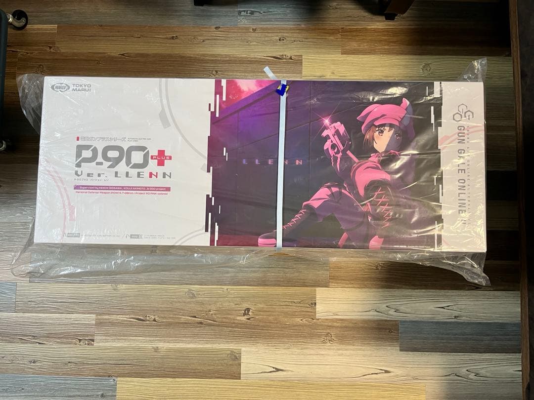 TOKYO MARUI エアガン P-90 PLUS ピンク 未開封 レン