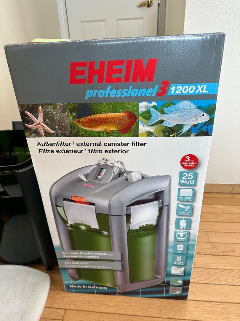 【未使用】エーハイム プロフェッショナル 3 2080 外部フィルター 60Hz