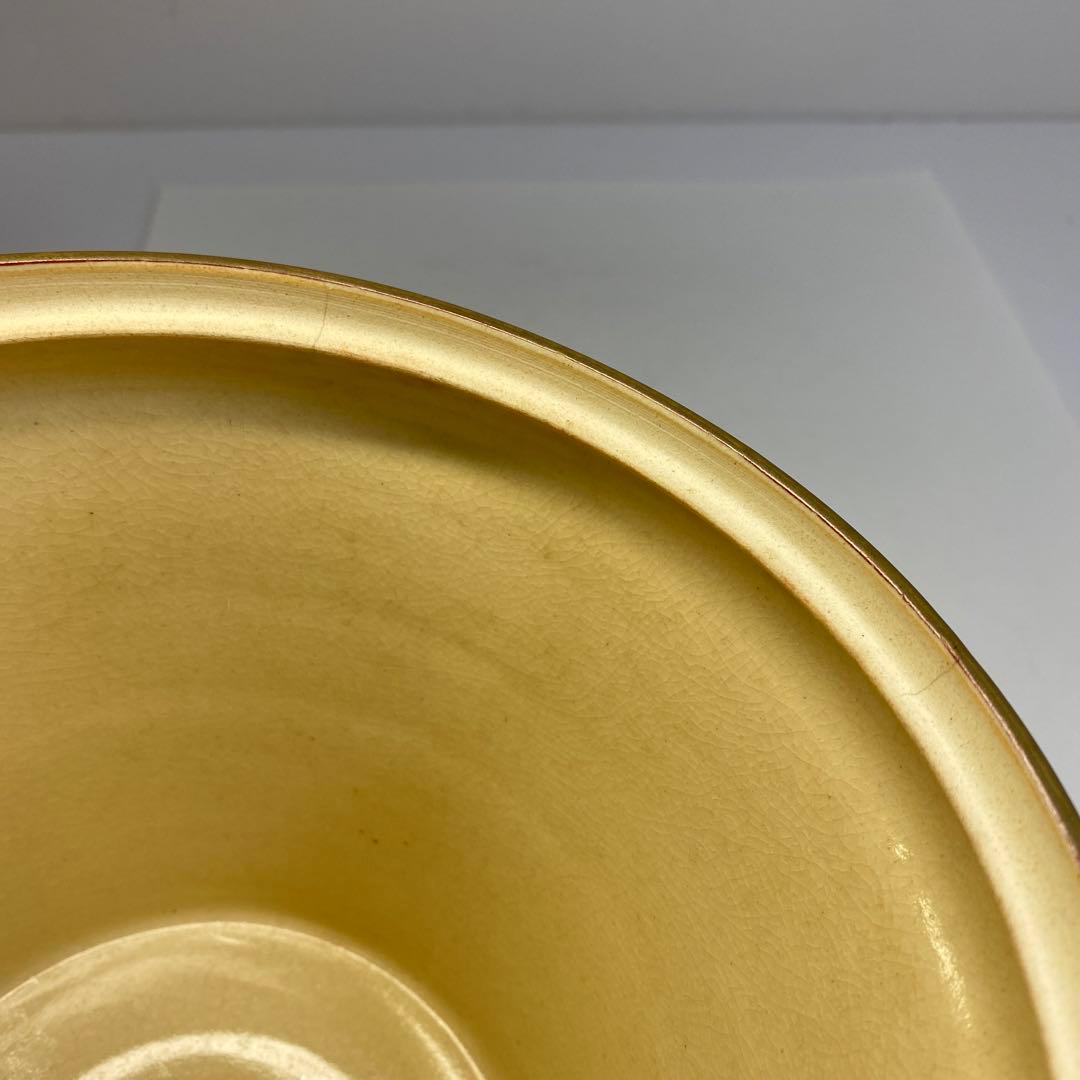 専用　森里陶楽　赤地金蘭松竹梅水指　共箱直径17.5㎝　東Y6-0809①タトチ