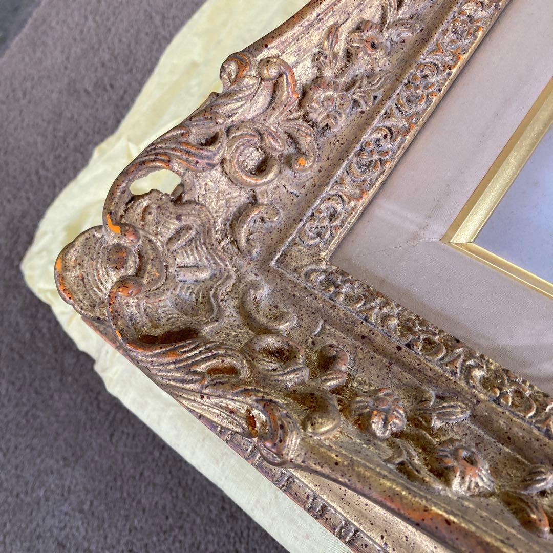 c*4様 P10号 油彩額縁 ゴールドフレーム 渋みのある金色 アートフレーム