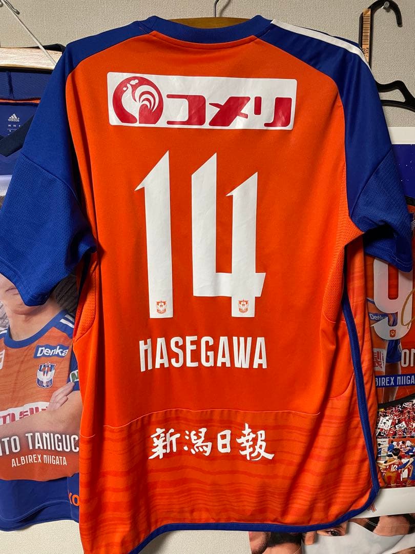 アルビレックス新潟 ユニフォーム 長谷川元希 2XL