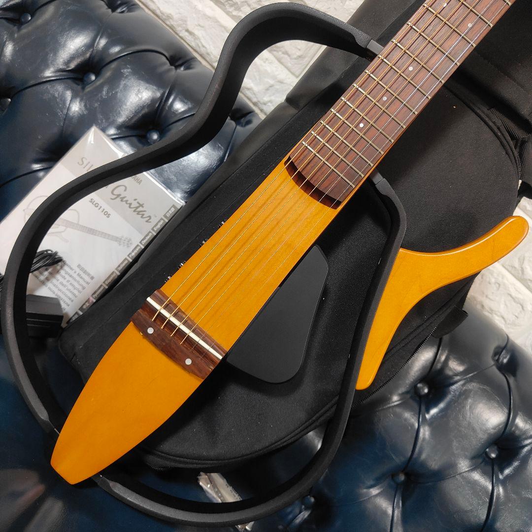 YAMAHA ヤマハ サイレントギター SLG110S 専用ケース付