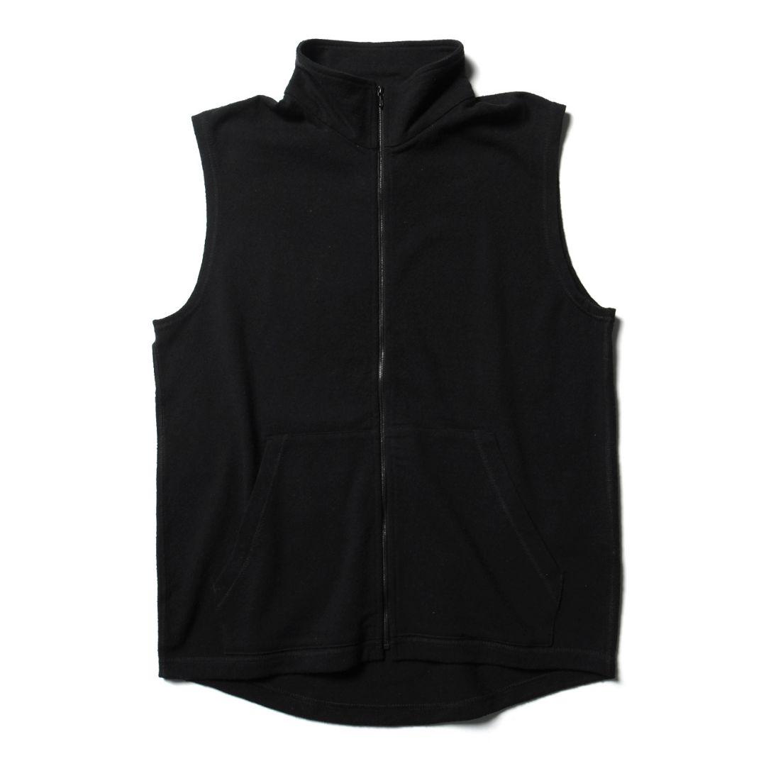COMOLI シルクネップジャージベスト 3