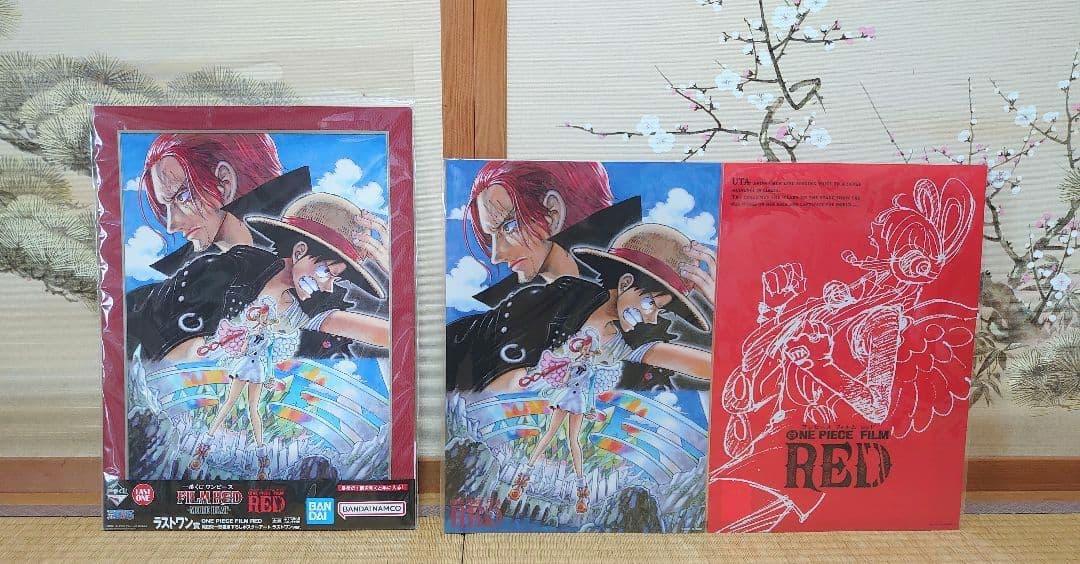 ワンピースフィルムレッド 一番くじ アートポスター クリアポスター ウタ