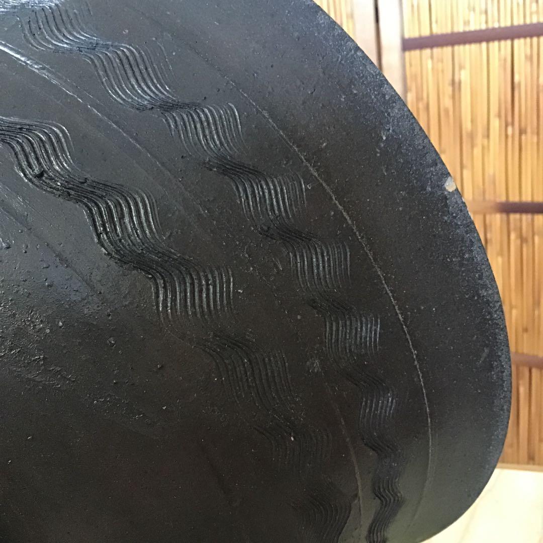 骨董 華道道具 花器 新羅土器 高杯花器 桐共箱 S759ANK