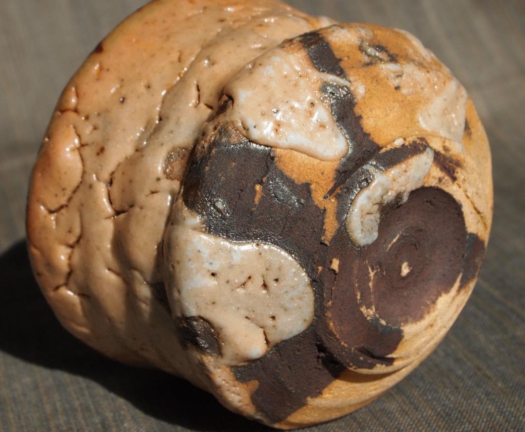 熊野九郎右衛門★鬼志野ぐい呑み★箱無し