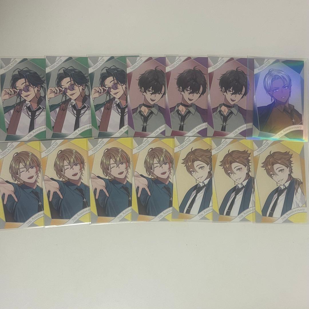 にじさんじ　チェキ バラ売り　各350円