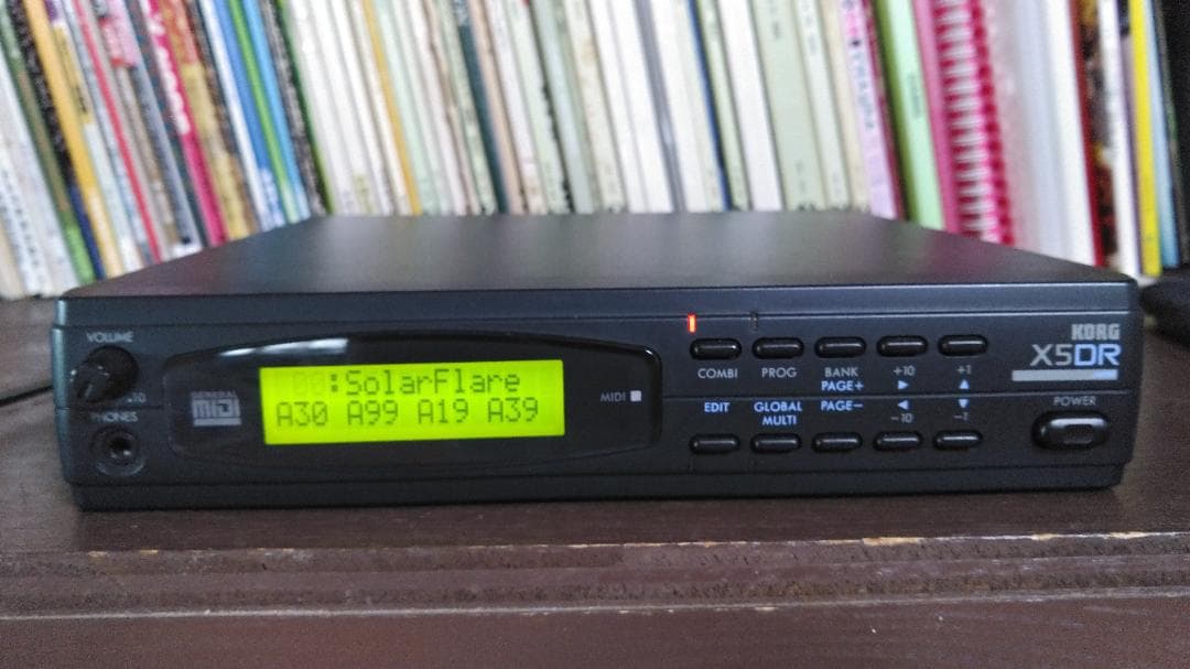 KORG X5DR 音源モジュール