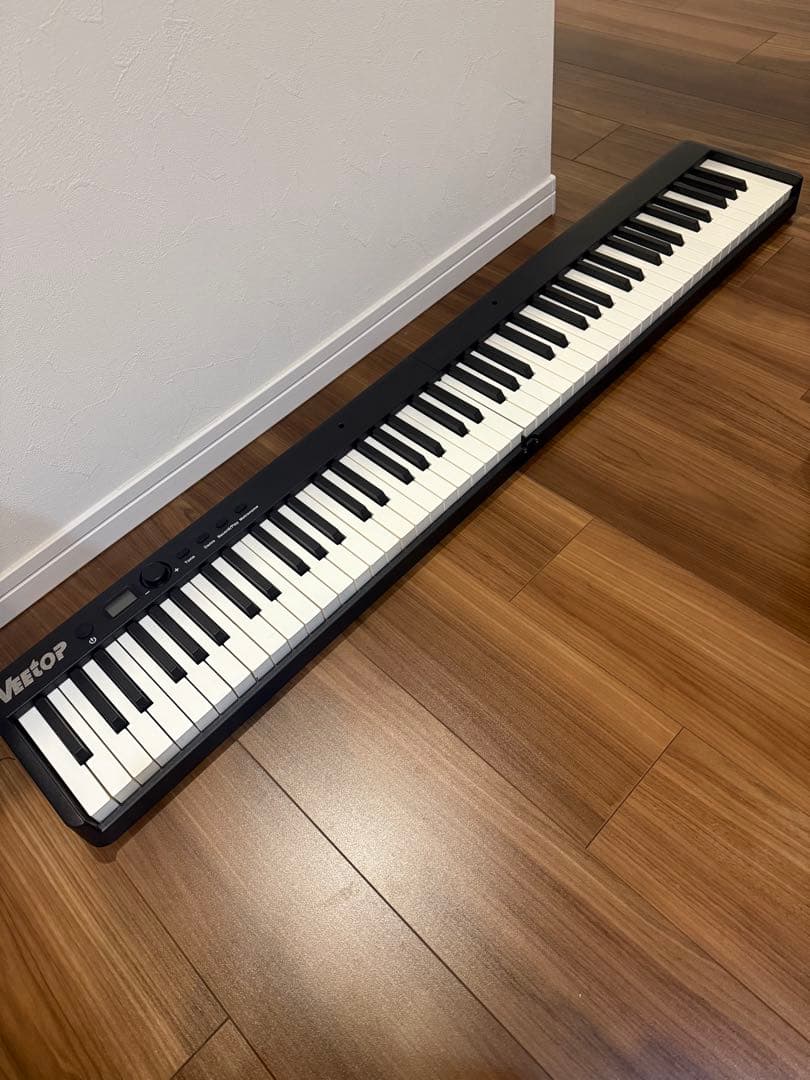 【イルカはいるか】Veetop V-40 折りたたみ式電子ピアノ 88鍵